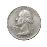 US Coins 1962 P/D Washington Quarter Dollar Silver Plated Copy Coin