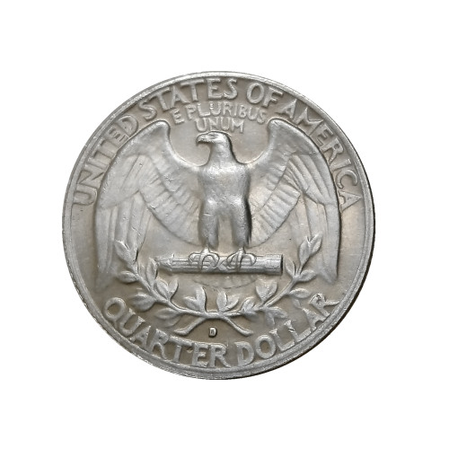 US Coins 1956 P/D Washington Quarter Dollar Silver Plated Copy Coin