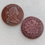 US 1796-1807 Different Date Draped Bust Cent Copper Copy Coin