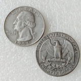 US Coins 1953 P/D/S Washington Quarter Dollar Silver Plated Copy Coin