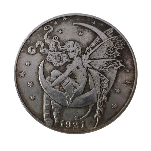 HB(347) US Morgan  Hobo Silver Plated Dollar  Copy Coin