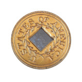 Copy USA 1849 Commemorative Coin Gold Plated Coins Diameter 15MM