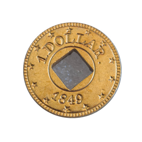 Copy USA 1849 Commemorative Coin Gold Plated Coins Diameter 15MM