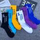 DONG AI Fashion Word Socks Street Halajuku Humored Sock Creative Sokken Hip Hop Street Skateboard Basketball Women Crew Sox