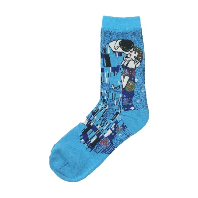 Men Cotton Retro Abstract Oil Painting Art Socks Shout Modern Van Gogh Starry Night Happy Oil Painting Skateboard Sock