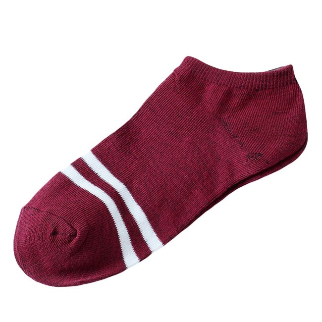 24Colors носки женские girl Striped socks woman short socks summer comfortable Harajuku socks women's short socks ankle