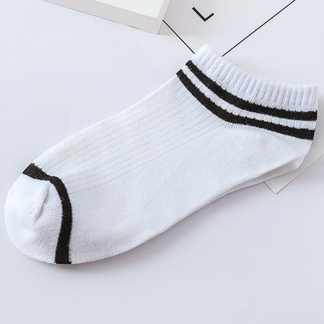 24Colors носки женские girl Striped socks woman short socks summer comfortable Harajuku socks women's short socks ankle