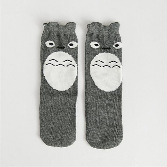 Free Shipping Baby Girls Socks leg warmer Fox Cotton Cute Character Knee Socks Kid Clothing unisex Toddler Boot Socks Cartoon