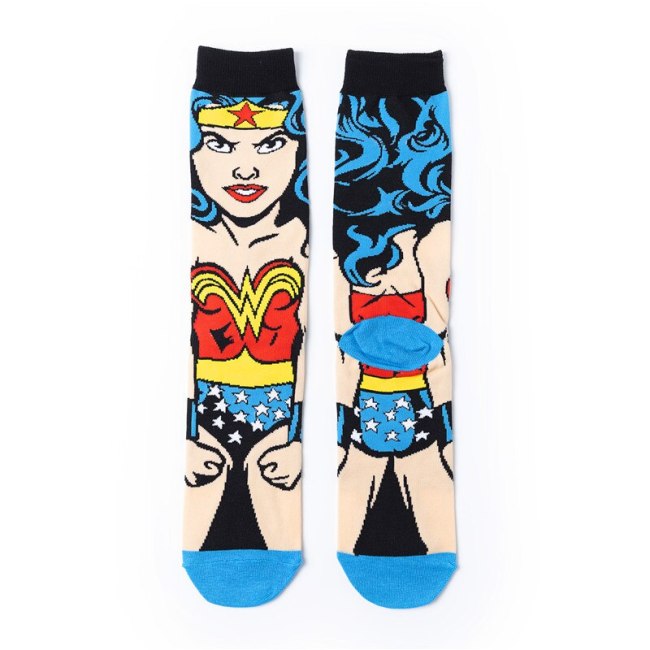 japan Anime marvel cartoon Cosplay socks men anime Character Crew Socks Kids Adult Cotton Sock Breathable High Stockings New