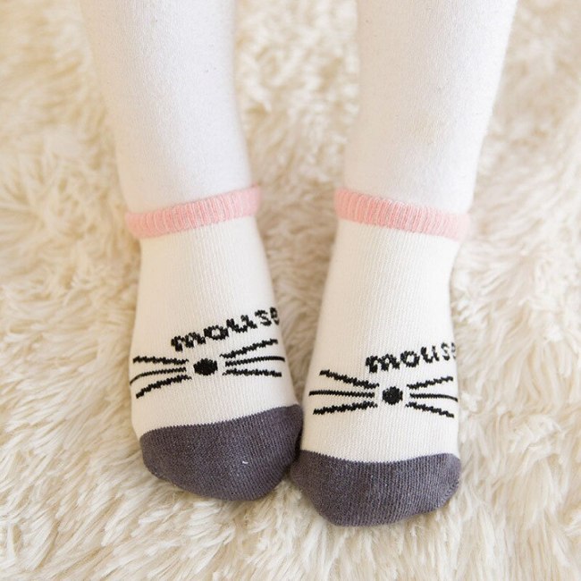 Baby Anti Slip Socks Non-slip Baby Toddler Low Cut Socks Shoes Slippers Boys Girls Children's Low Cut Socks Booties Kids Socks