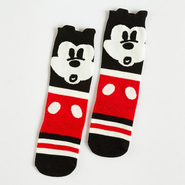 Free Shipping Baby Girls Socks leg warmer Fox Cotton Cute Character Knee Socks Kid Clothing unisex Toddler Boot Socks Cartoon