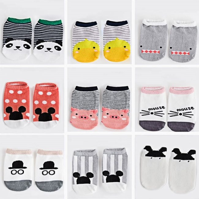 Baby Anti Slip Socks Non-slip Baby Toddler Low Cut Socks Shoes Slippers Boys Girls Children's Low Cut Socks Booties Kids Socks