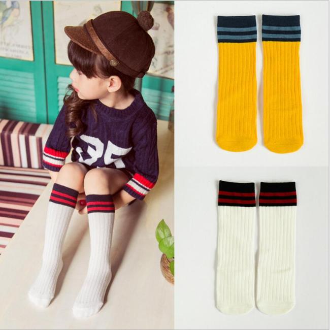 Free Shipping Baby Girls Socks leg warmer Fox Cotton Cute Character Knee Socks Kid Clothing unisex Toddler Boot Socks Cartoon