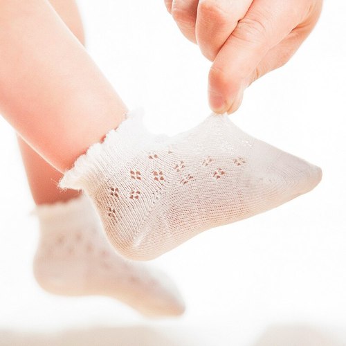 5 Pairs/lot Baby Boys Girls Summer Cotton Socks Infant  Mesh Sock Breathable Soft For Kids Newborn socks 0-5 year