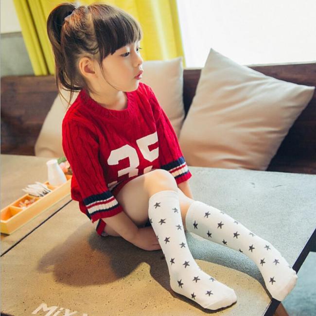 Free Shipping Baby Girls Socks leg warmer Fox Cotton Cute Character Knee Socks Kid Clothing unisex Toddler Boot Socks Cartoon