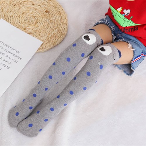 2019 Cartoon Cute Kids Socks Bear Animal Baby Cotton Socks Knee High Long LegWarmers Cute Socks Boy Girl Children socks 3-12 Y