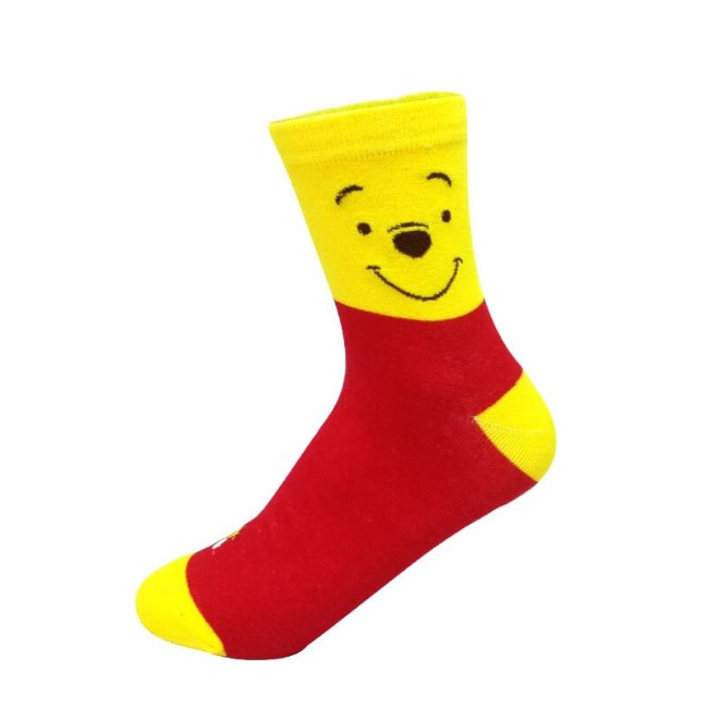 Disney Women Socks Cartoon Animal  mouse socks cute Kawaii Funny ankle Socks invisible Silicone slip Socks girl Cotton boat sock