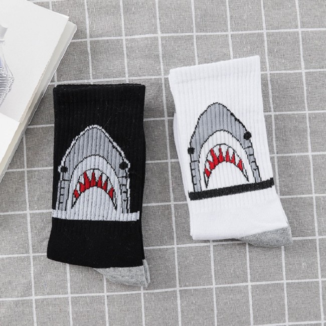 spring and autumn casual long paragraph weed boat socks Fashion comfortable high quality cotton socks  leaf maple leaves