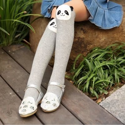 2019 Cartoon Cute Kids Socks Bear Animal Baby Cotton Socks Knee High Long LegWarmers Cute Socks Boy Girl Children socks 3-12 Y