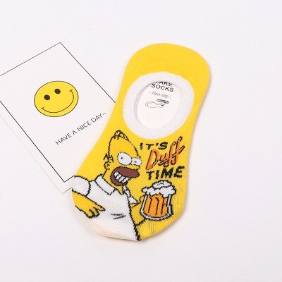 Women Socks Japanese Summer Kawaii Harajuku Boat Socks Female Casual 3D Cartoon Animal Cute Invisiable Slippers Girl Ankle Socks