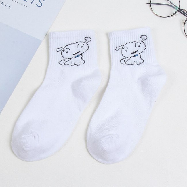 Fashion Cartoon Character Cute Short Socks Women Harajuku Cute Patterned Ankle Socks Funny Hipster Skatebord Ankle Female Sox