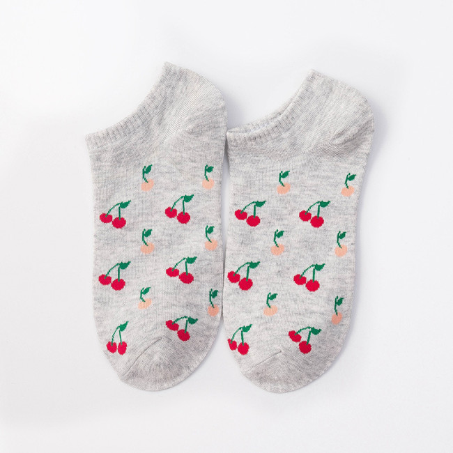 SP&CITY Cheap Cartoon Fruit Ankle Socks Women Cotton Colored Short Socks Female Casual Summer Thin Boat Socks Fashion Hipster