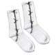 Original design barbed wire pattern men and women socks trend fashion street hip hop style cool unique socks