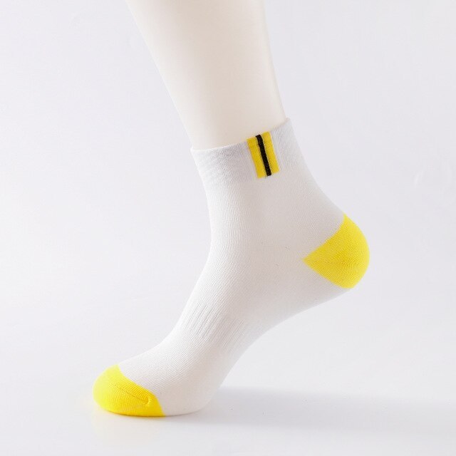 5 Pairs Men Socks Sport Business Durable Stitching Solid Sock Male Boy Stretchy Excellent Quality Meias Sock EU 39-45 Meias