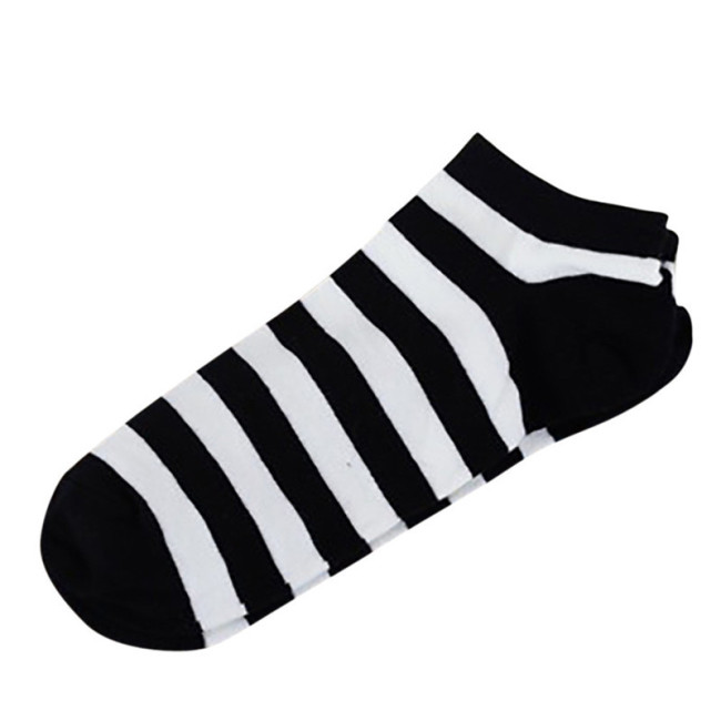 24Colors носки женские girl Striped socks woman short socks summer comfortable Harajuku socks women's short socks ankle