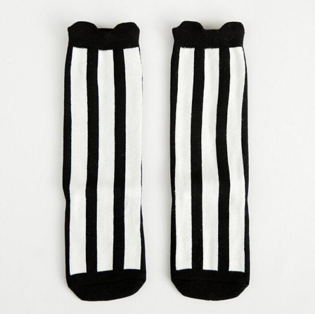 Free Shipping Baby Girls Socks leg warmer Fox Cotton Cute Character Knee Socks Kid Clothing unisex Toddler Boot Socks Cartoon