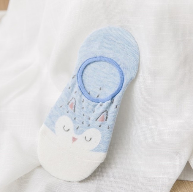 Colorful fruit Invisible Short Woman Sweat summer comfortable cotton girl women's boat socks ankle low female 1pair=2pcs XG37