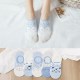 Colorful fruit Invisible Short Woman Sweat summer comfortable cotton girl women's boat socks ankle low female 1pair=2pcs XG37