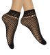 harajuku Sale Women's summer sexy mesh silk sock for female ultrathin transparent nylon short socks with lace high plus size