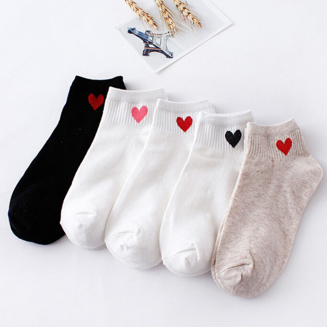 24Colors носки женские girl Striped socks woman short socks summer comfortable Harajuku socks women's short socks ankle