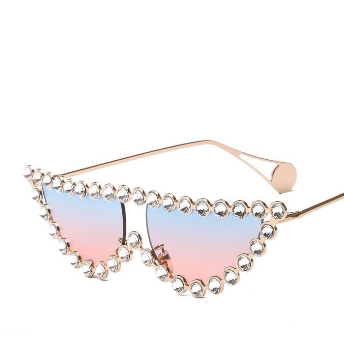 Rhinestone New Style Sunglasses