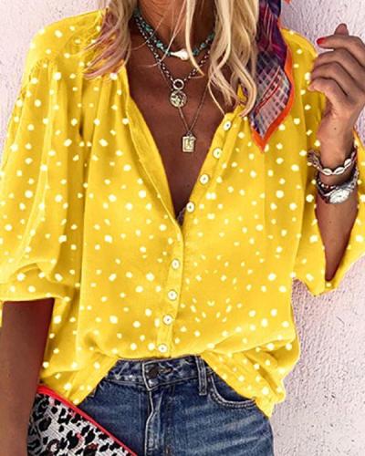 Women Printed Vintage Shirts & Tops