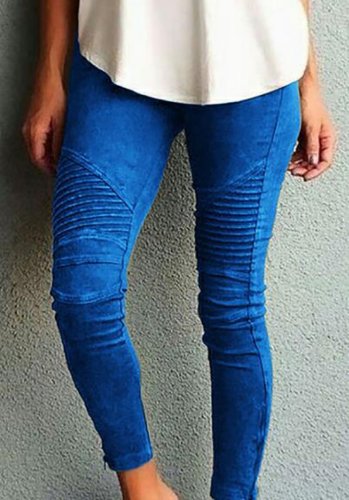 Ladies Fashion Casual Tight-fitting Elastic Pants