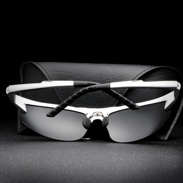 Aluminum Polarized Fashion Vintage Pilot Sun Glasses With Box