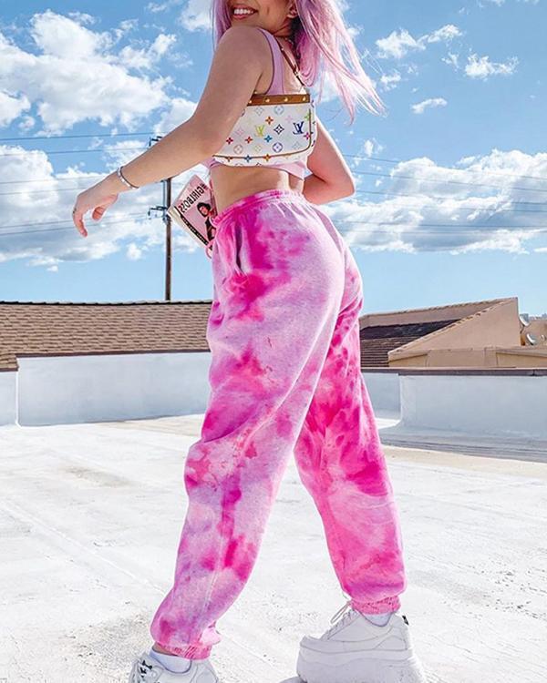 Fashion Tie-Dye Casual Pants