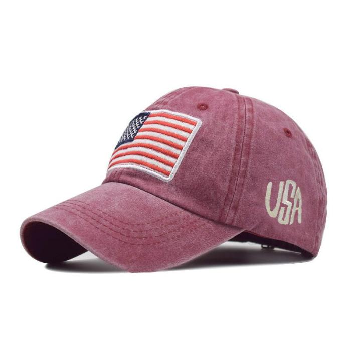 American Flag Baseball Cap USA Flag Trucker Hat