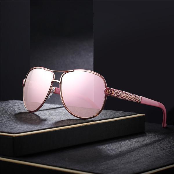 Lady Sunglasses Slim Frame Summer Eyewear With Box