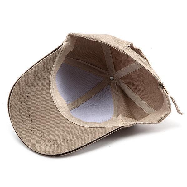 Cotton Baseball Cap Golf Snapback Outdoor Sports Sunscreen Hats