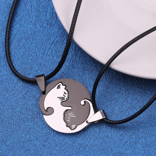 Cute Cat Couple’s Necklaces