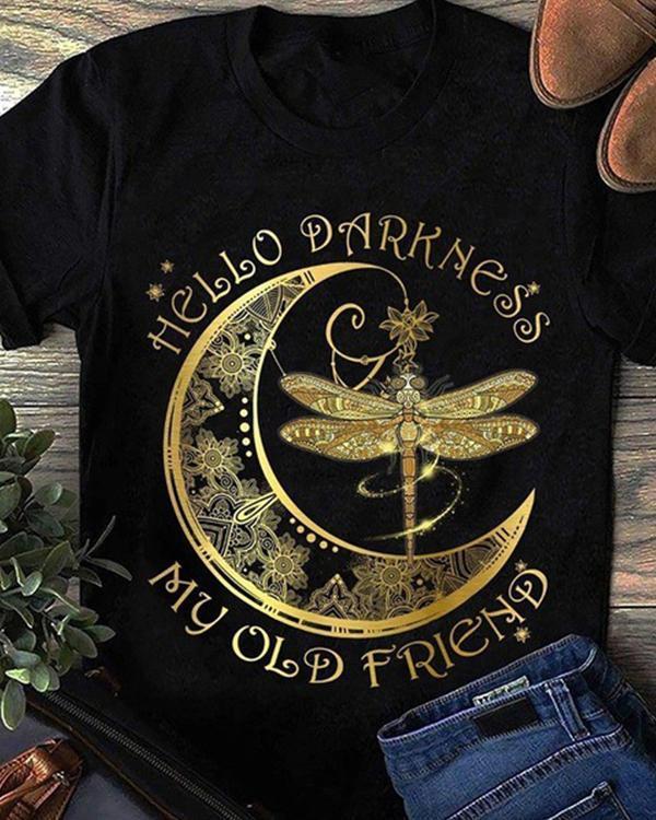 Dragonfly Printing Design Short Sleeve T-shirt