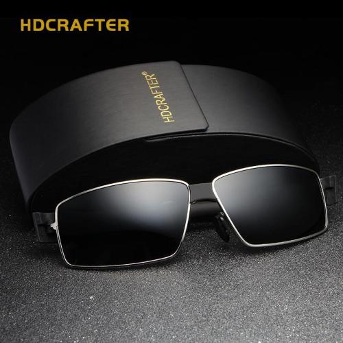 Fashion UV400 Driver Polarized  Vintage Pilot Sun Glasses With Box