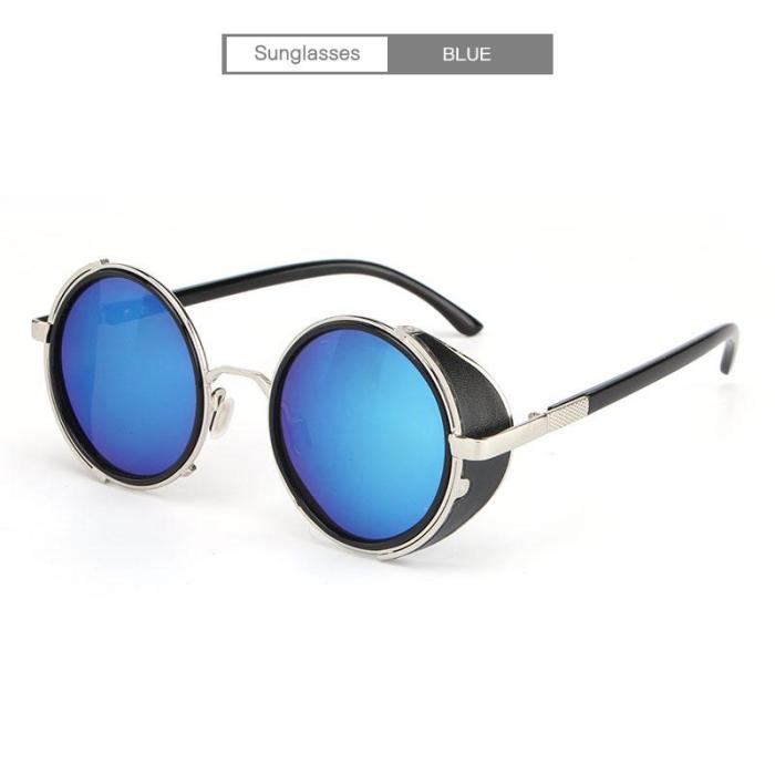 Punk Unisex Polarized Fashion Vintage Pilot Sun Glasses With Box
