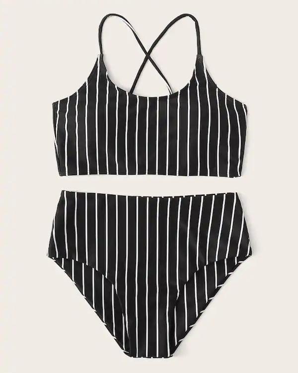 Striped Bikini Swimsuit