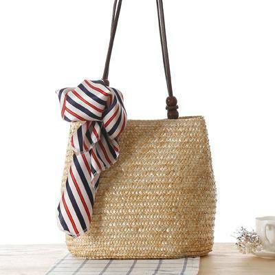 2019 New Style Straw Handbags Retro Shoulder Bags