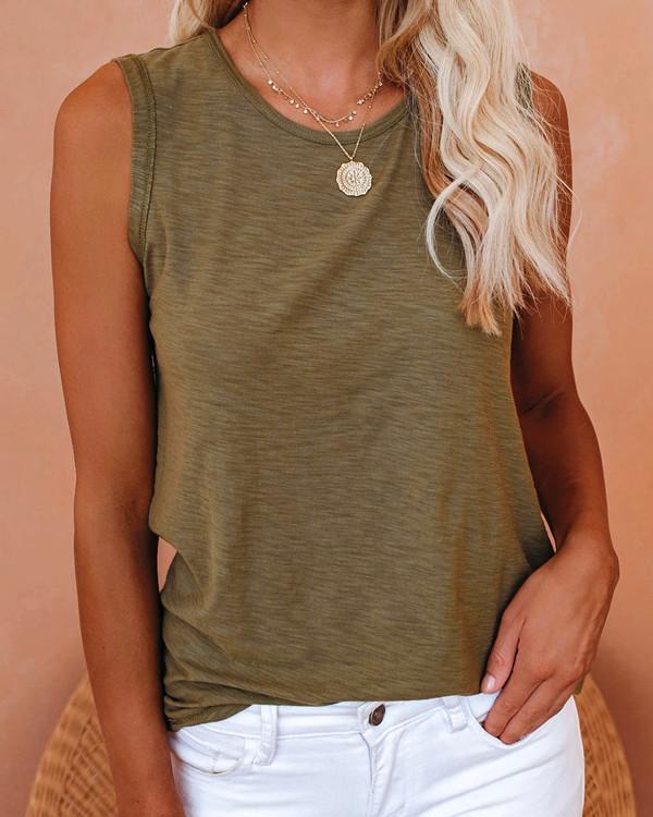 Casual Ground Muscle Tank Vest Tops