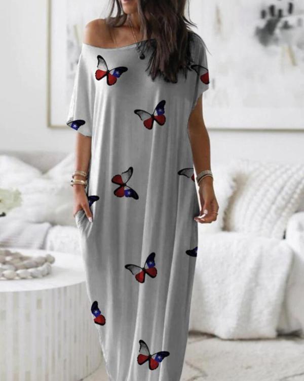 Loose Casual Large Size Cotton Dress